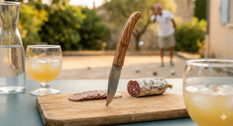 Le Couteau L'Olivier - Fabrication artisanale